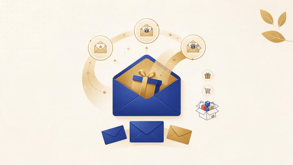 Welcome email series for Shopify stores
